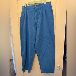 Big Bud Press Trousers GUC Greek Blue Size L
